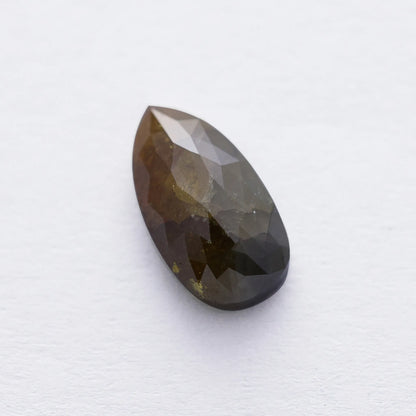 4.35 Ct Pear Brilliant Cut Salt and Pepper Diamond