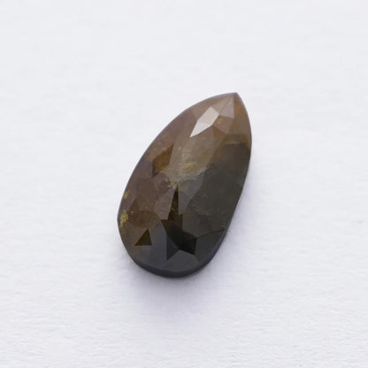 4.35 Ct Pear Brilliant Cut Salt and Pepper Diamond