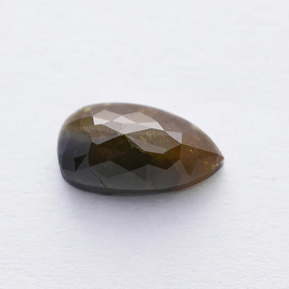 4.35 Ct Pear Brilliant Cut Salt and Pepper Diamond