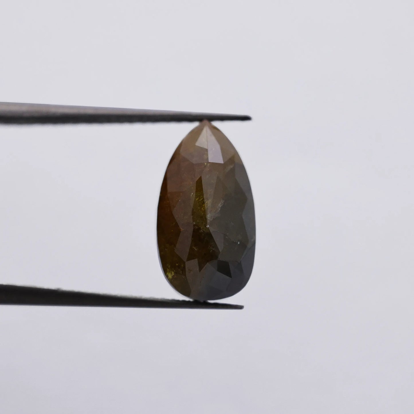 4.35 Ct Pear Brilliant Cut Salt and Pepper Diamond
