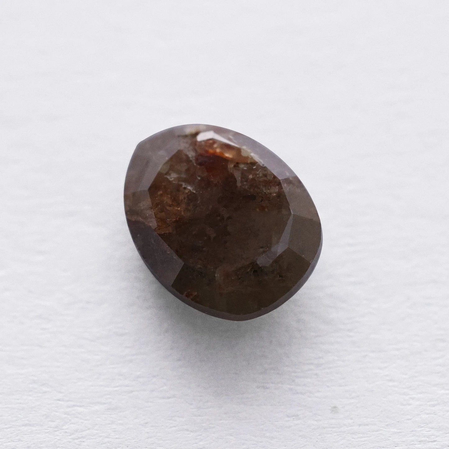 2.38 Ct Pear Salt and Pepper Diamond