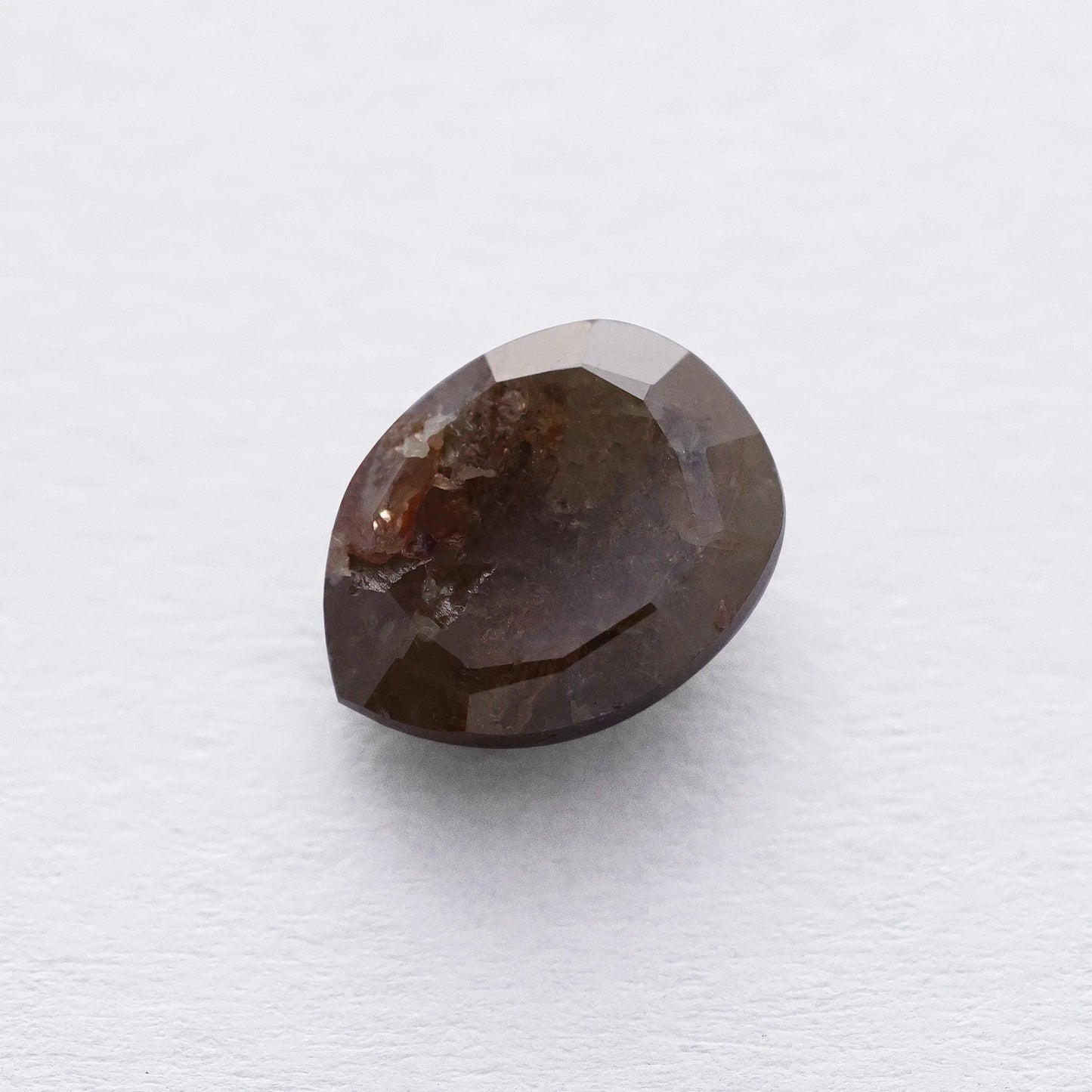 2.38 Ct Pear Salt and Pepper Diamond