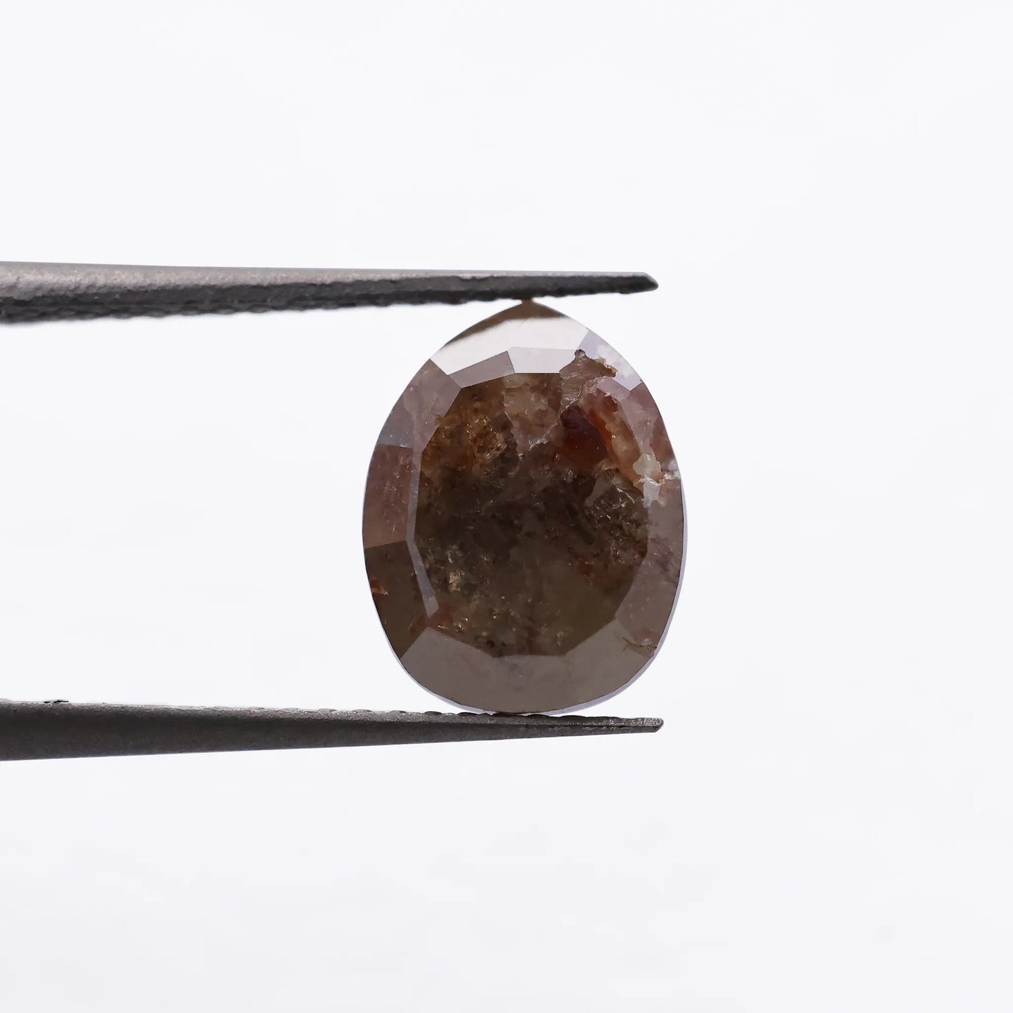 2.38 Ct Pear Salt and Pepper Diamond