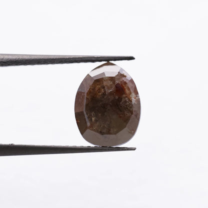 2.38 Ct Pear Salt and Pepper Diamond