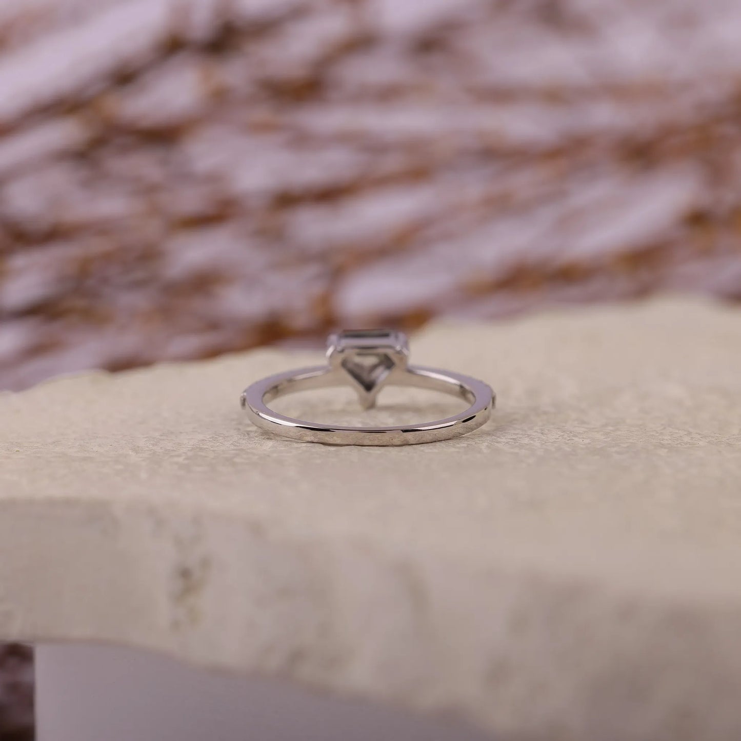 Kite Salt & Pepper Diamond Engagement Ring
