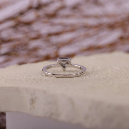 Kite Salt & Pepper Diamond Engagement Ring