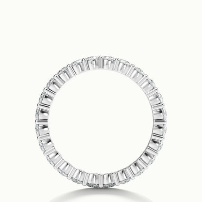 2.5mm Shared Prong Lab Grown Diamond Eternity Ring in Platinum
