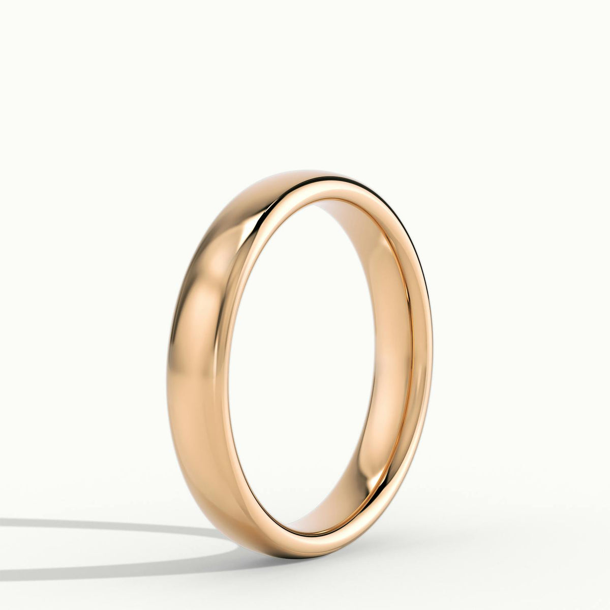 3.5mm Classic Comfort Fit Wedding Band in 14K Rose Gold