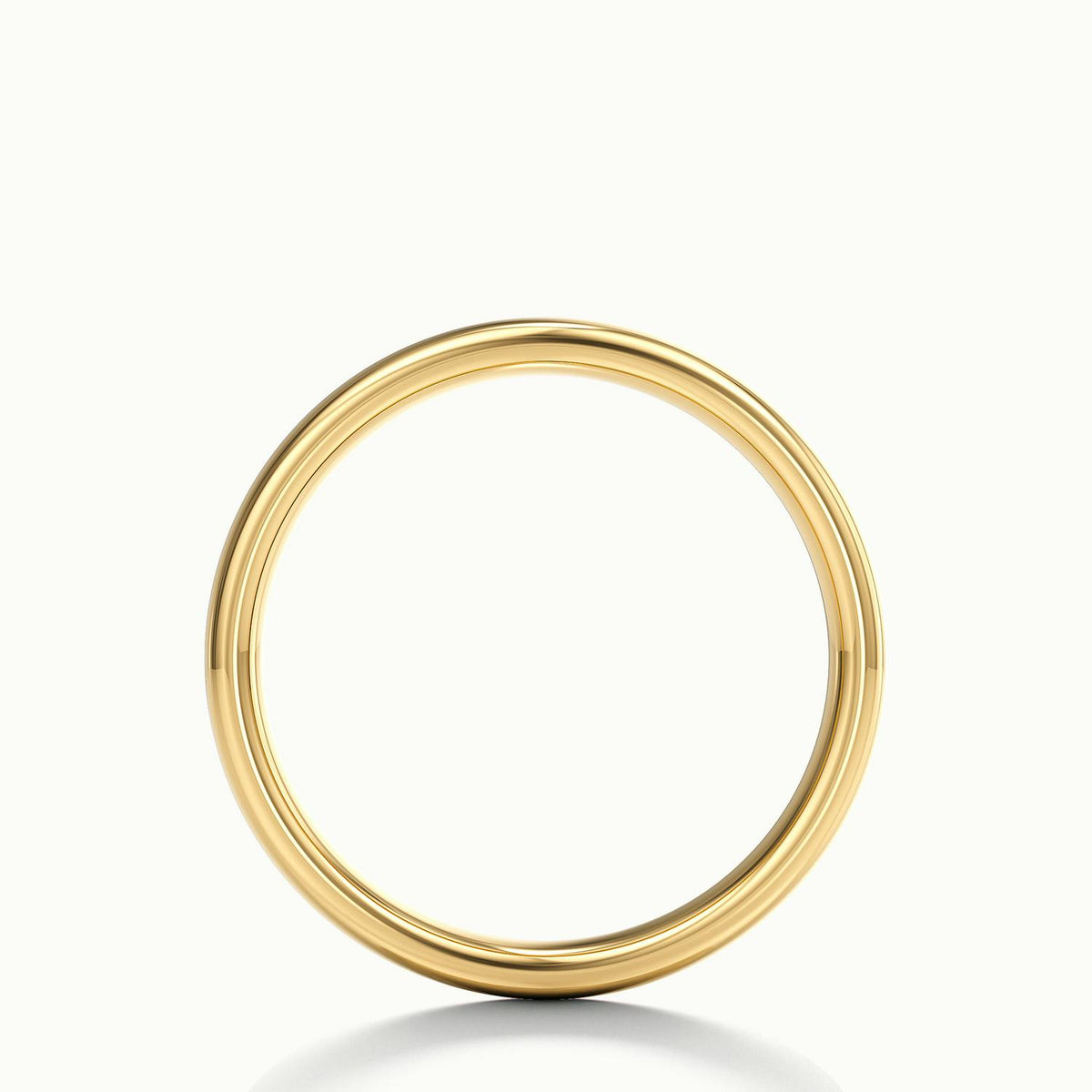 3.5mm Classic Comfort Fit Wedding Band in 14K Yellow Gold
