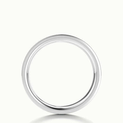 3mm Pavé Set Lab Grown Diamond Full Eternity Ring in Platinum