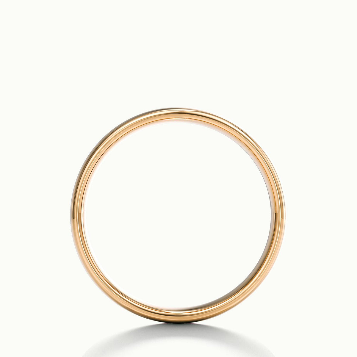 4.5mm Lightweight Comfort Fit Wedding Band in 10K Rose Gold