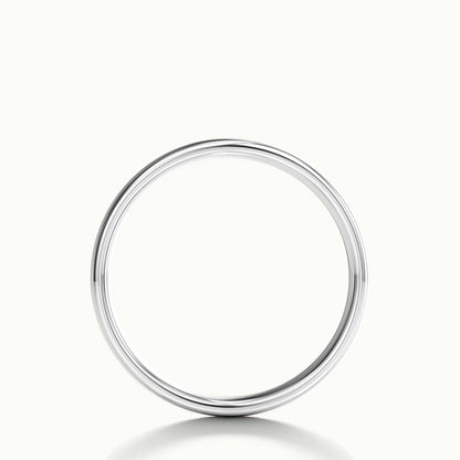 4.5mm Lightweight Comfort Fit Wedding Band in 14K White Gold