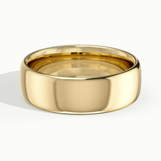 6mm Classic Comfort Fit Wedding Band in 18K Yellow Gold