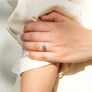 4.50Ct Pave Moissanite Ring