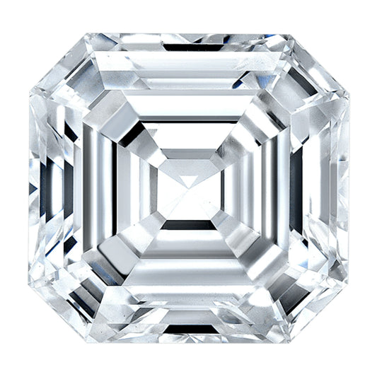 Asscher lab grown diamond