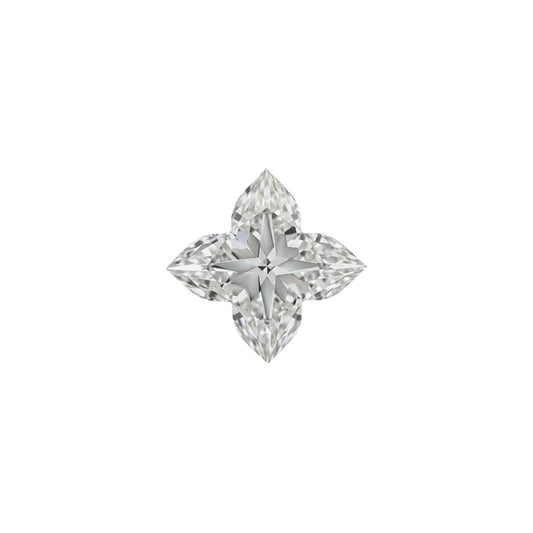Flower lab grown diamond