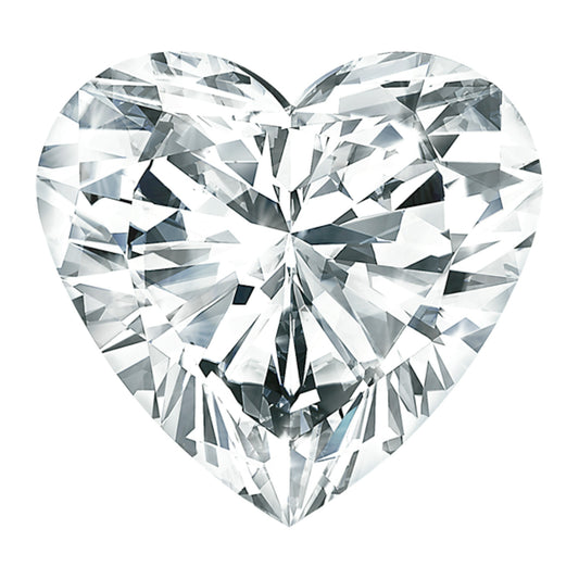 Heart lab grown diamond