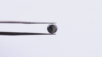 0.83 Ct Round Brilliant Cut Salt and Pepper Diamond