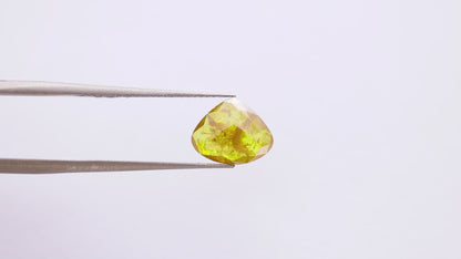 1.65 Ct Heart Brilliant Cut Salt and Pepper Diamond