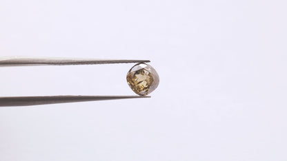 1.27 Ct Cushion Brilliant Cut Salt and Pepper Diamond