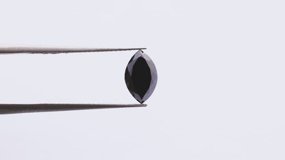 1.13 Ct Marquise Brilliant Cut Salt and Pepper Diamond
