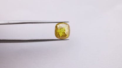 1.6 Ct Cushion Brilliant Cut Salt and Pepper Diamond