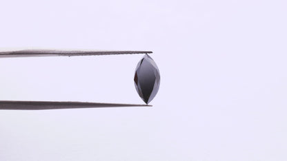 1.58 Ct Marquise Brilliant Cut Salt and Pepper Diamond