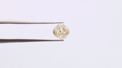 1.02 Ct Cushion Brilliant Cut Salt and Pepper Diamond