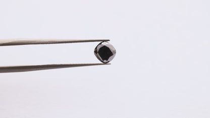 1.16 Ct Cushion Brilliant Cut Salt and Pepper Diamond