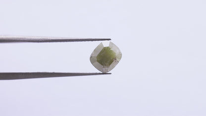 1.67 Ct Cushion Brilliant Cut Salt and Pepper Diamond