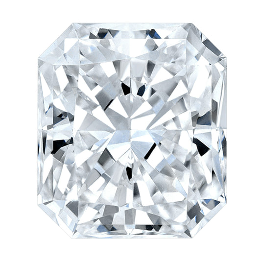 Radiant lab grown diamond
