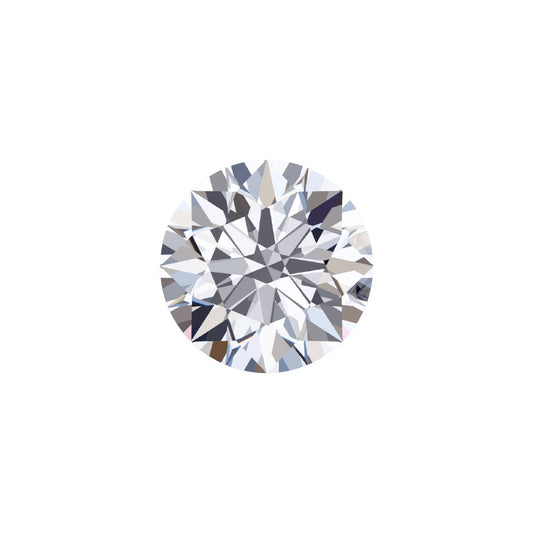 Round Hearts & Arrows lab grown diamond