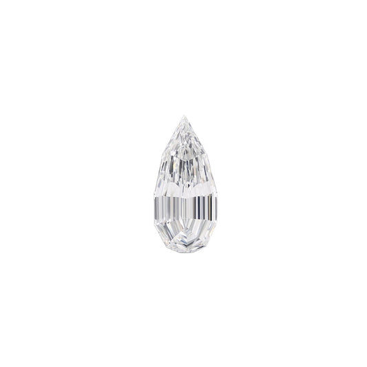 Step Cut Pear lab grown diamond