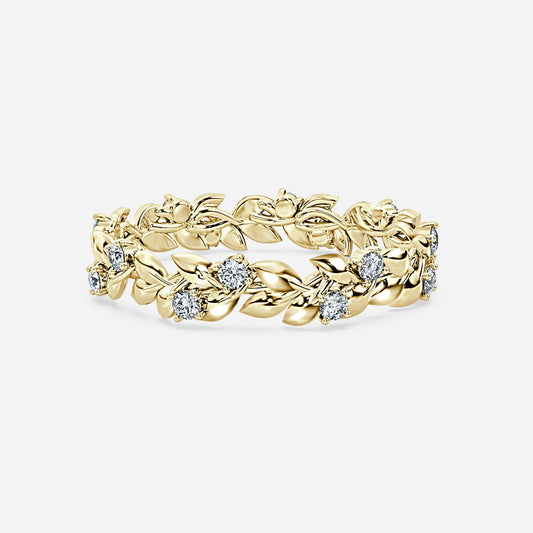0.20ct Classic Diamond Wedding Band In 14K Yellow Gold (US Size: 8.25)